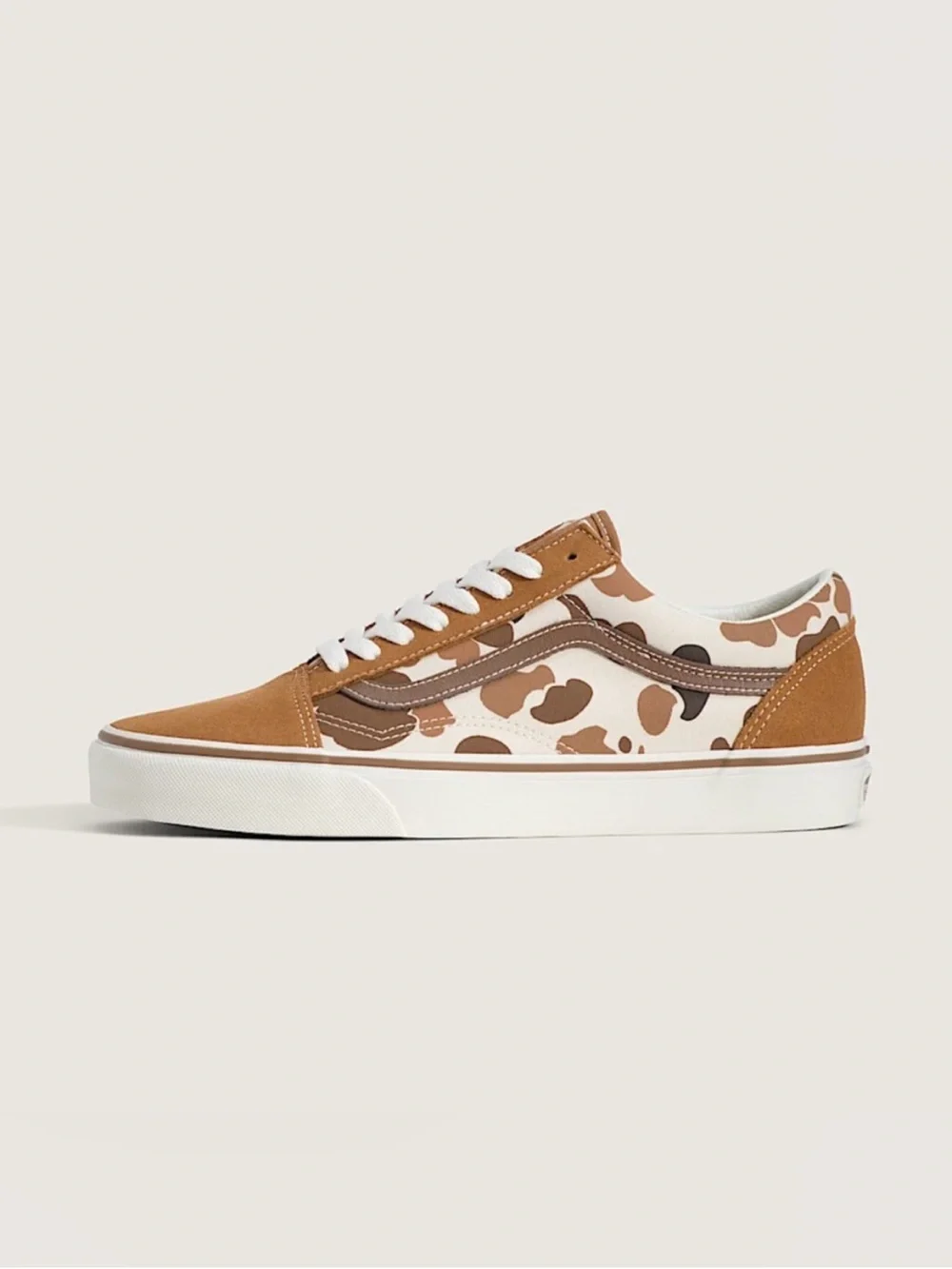 Vans Old Skool Duck Camo Brown Women 10.0 US Mens 8.5US